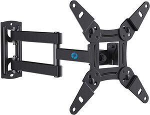 Full Motion Wall Mount Bracket Articulating Arms Swivel Tilt Ext up to 44 lbs